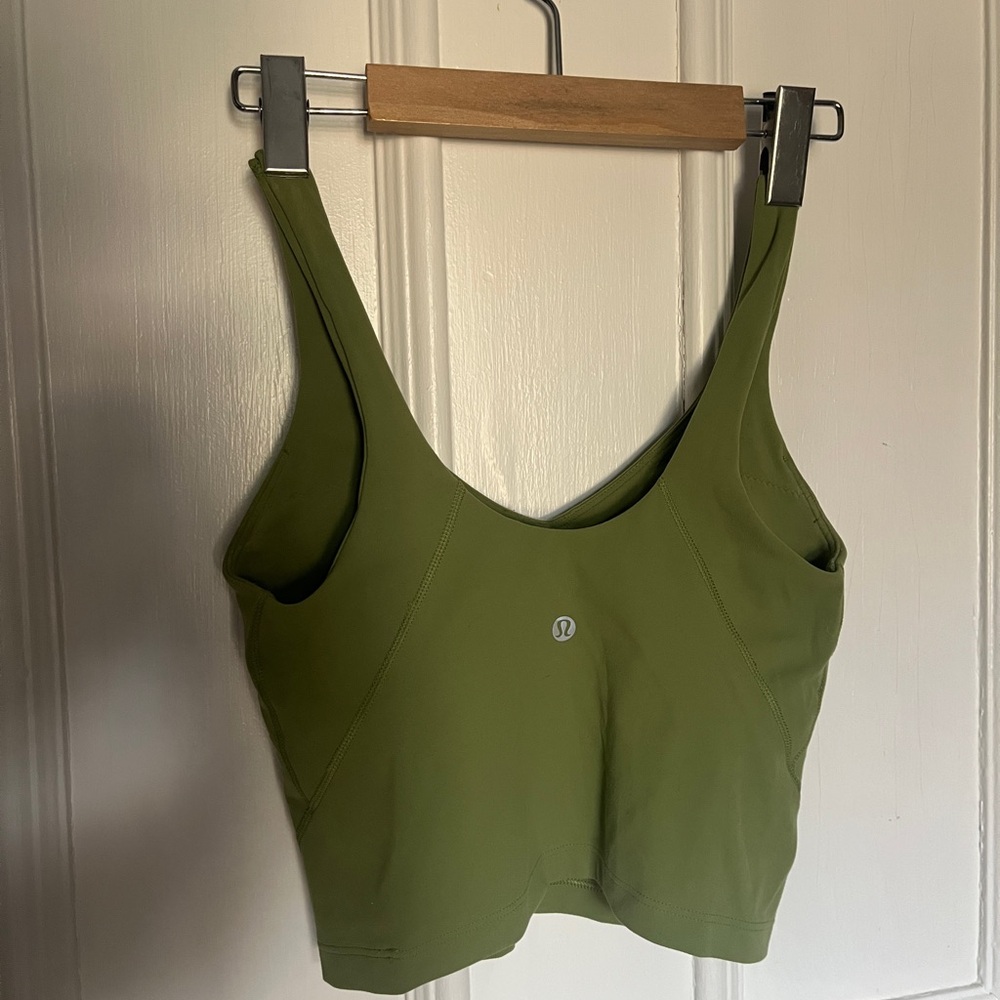 Lululemon Women’s Olive Green Align Tank - Size 4